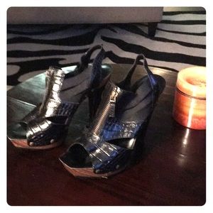 Jessica Simpson Black Heels